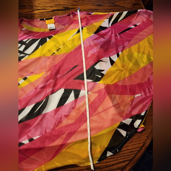 ❤️SOLD!❤️Ruby Rd. Chiffon Flowing Style - Picture 6 of 8